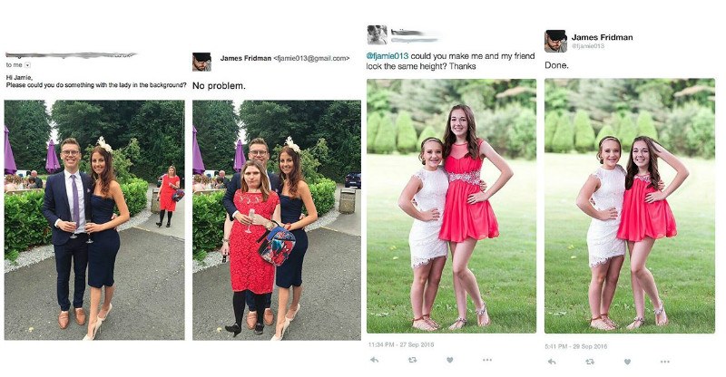 20 Obrázkov: James Fridman, ktorý ľuďom plní priania, neprestáva prekvapovať