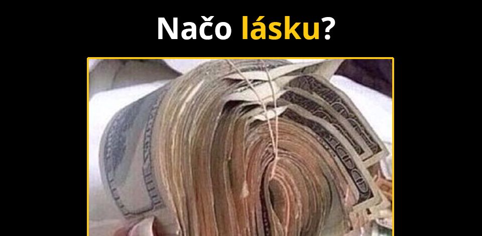Za peniaze si šťastie nekúpiš?