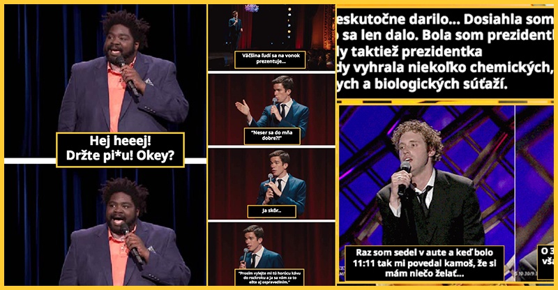 8 hlášok zo slávnych stand up comedy