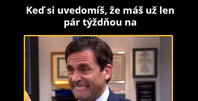 Polročné sa blíži