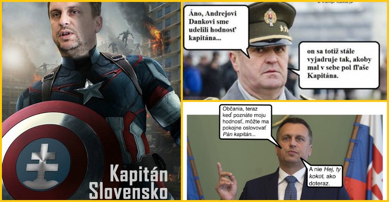 23 Obrázkov: Danko sa nestal iba kapitánom v armáde ale aj kapitánom všetkých idiotov