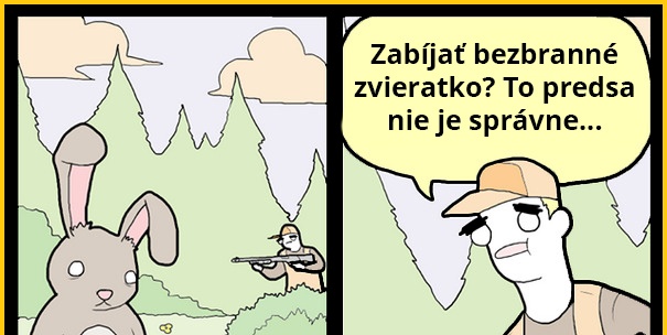 Nebezpečný zajko