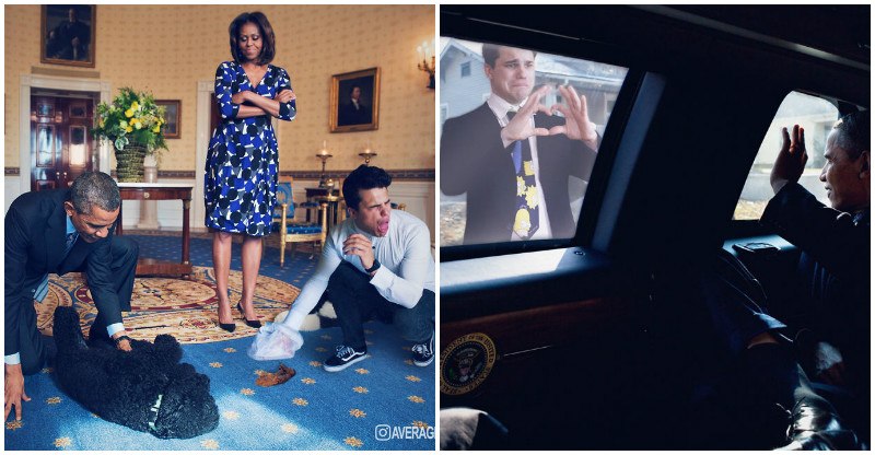 13 Obrázkov: Avarege Rob je tajný najlepší kamarát Baracka Obamu