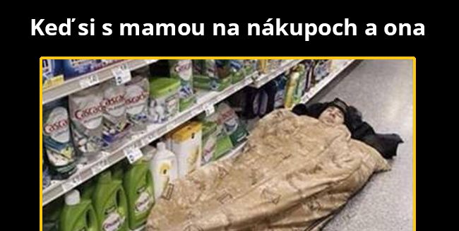 Spacák pripravený