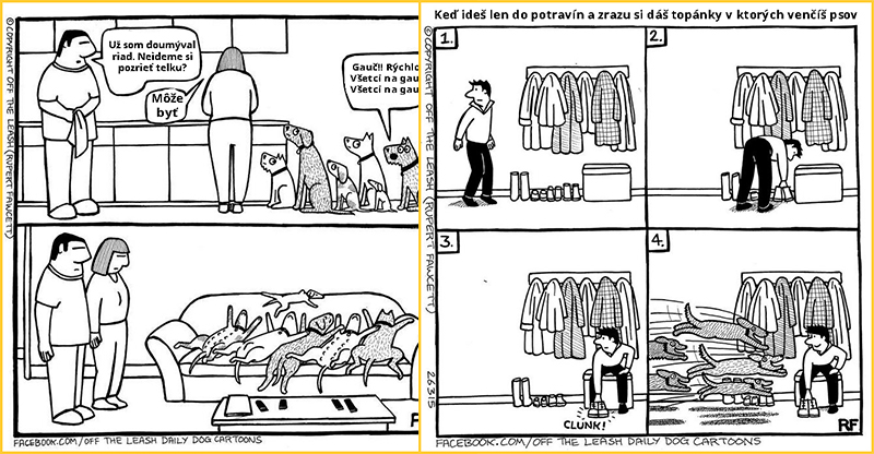 Psie komixy ktoré dôverne pozná každý psíčkar (10komixov)