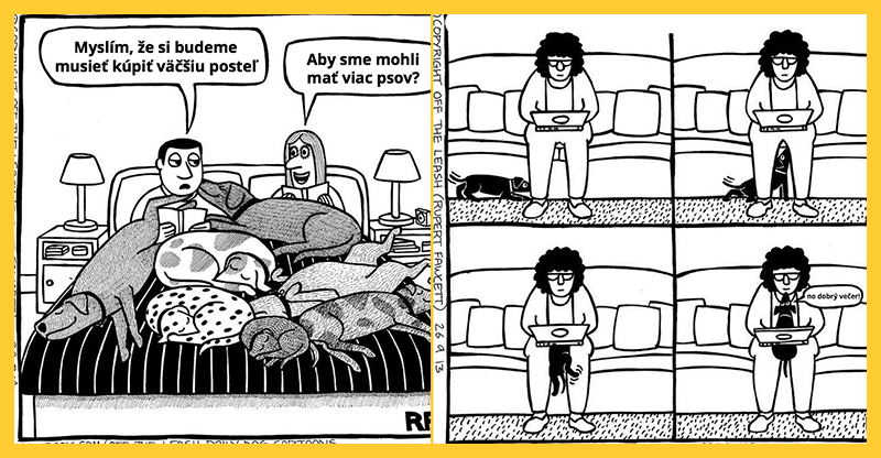 Psie komixy ktoré dôverne pozná každý psíčkar #2 (10 komixov)