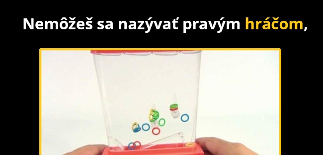 Iba pre deti staršie ako 18