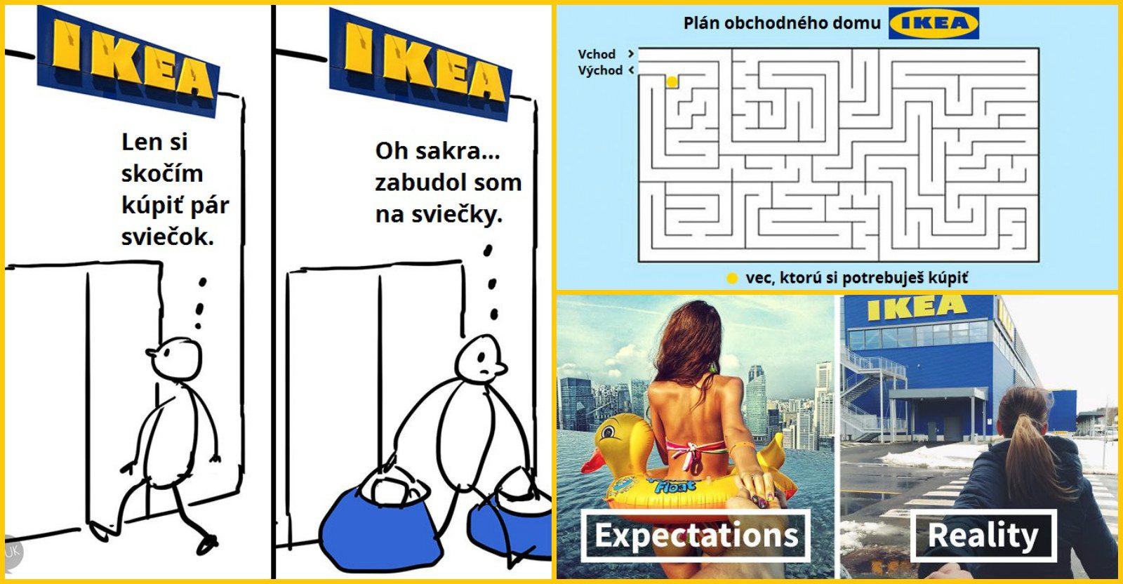 25 obrázkov, ktoré sú určite dôverne známe milovníkom obchodného domu IKEA