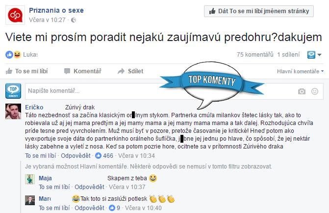 Facebook komentár