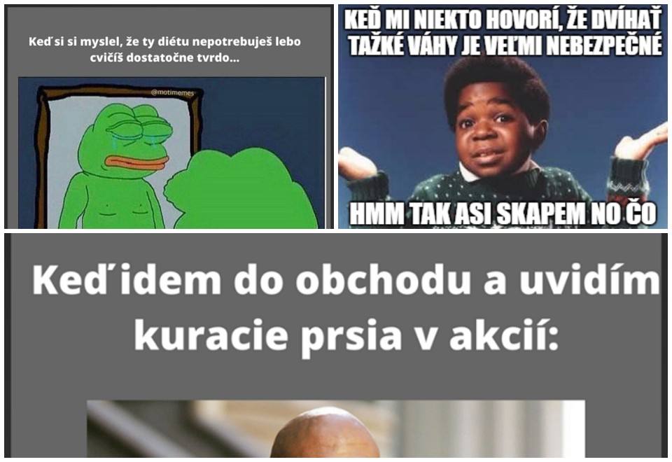 Viac ako 35 zábavných situácií a memečiek z Fitka pre všetkých  milovníkov cvičenia