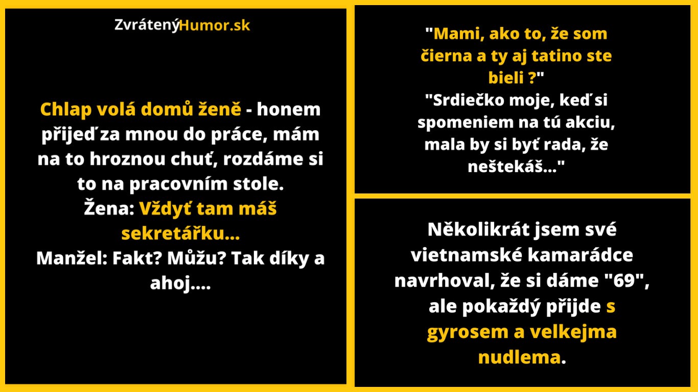 15 textových vtipov, ktoré vám zlepšia deň