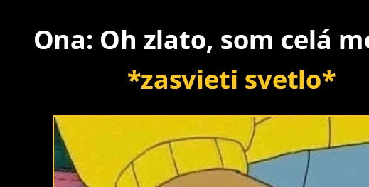 Tak toto nechceš
