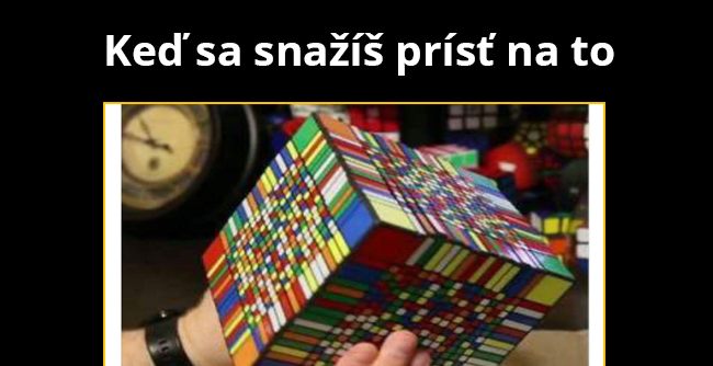 Toto majú v hlave