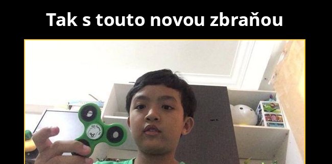 Fidget spinner!