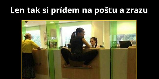 To som nečakal