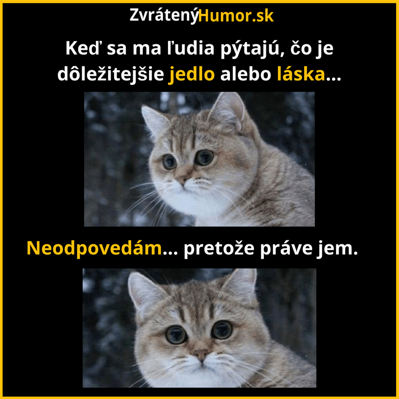 jedlo alebo laska