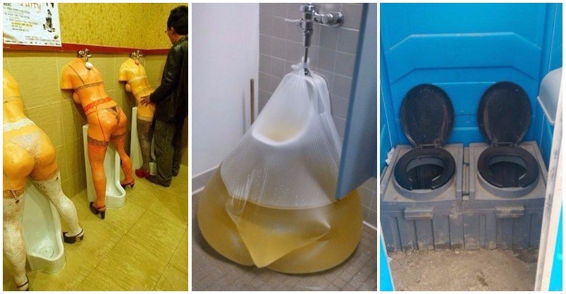 20 toaliet, na ktorých by sme sa nikto ocitnúť nechceli