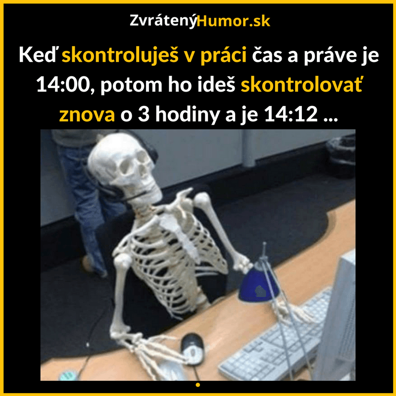 cas v praci