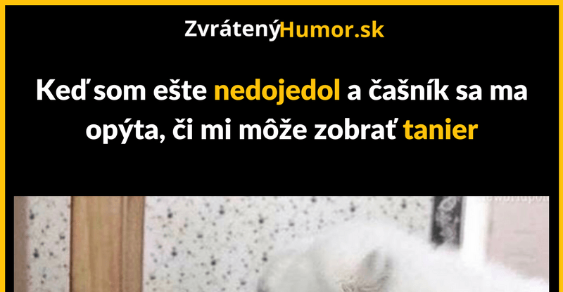 Necháš to ty špina?