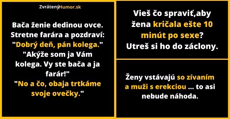 15+ Obrázkov: To najlepšie zo skupiny Textové Vtipy #2