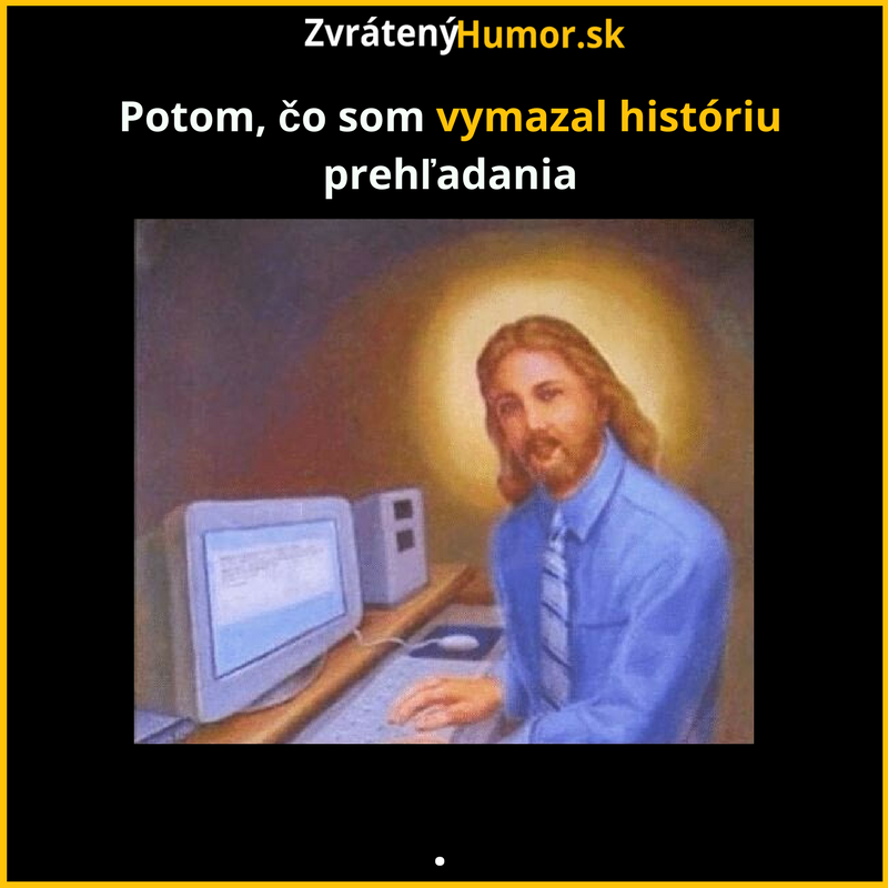 My svätí s čistou históriou