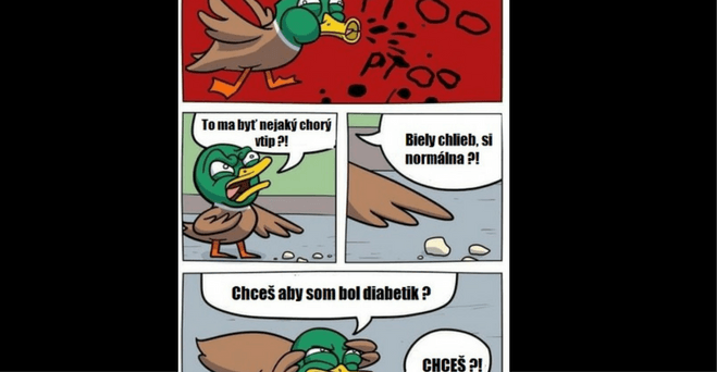 Už aj kačkám z toho drbe