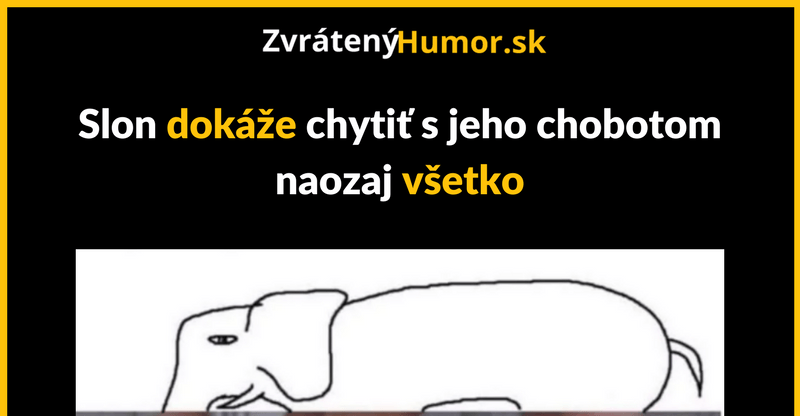 Slony sú šikovné zvieratá
