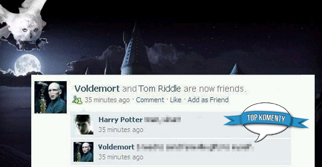 Vtipné komenty z prostredia Harryho Pottra