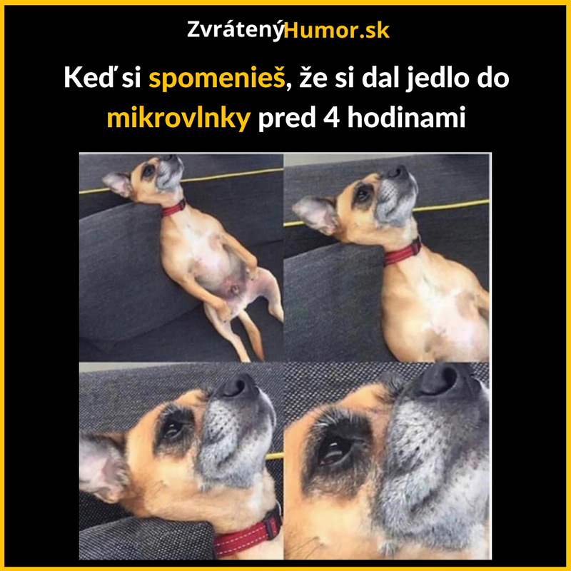 Zabudol som…