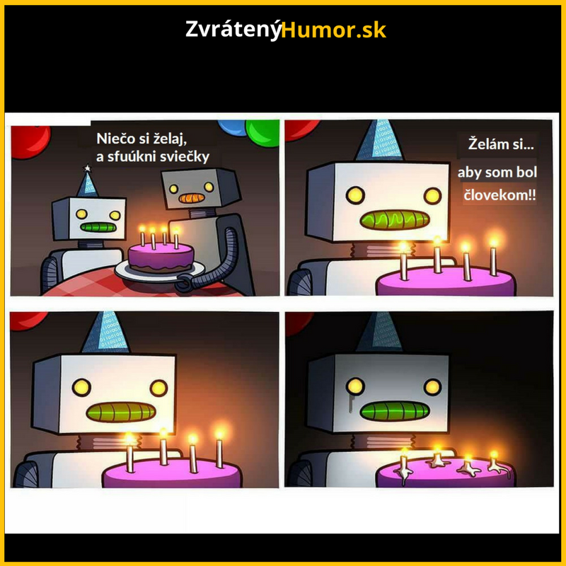 Keď robot chce byť človekom