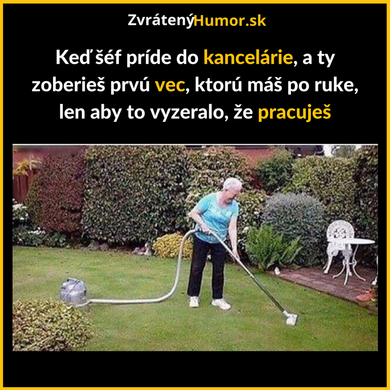 Aspoň sa tvárim!
