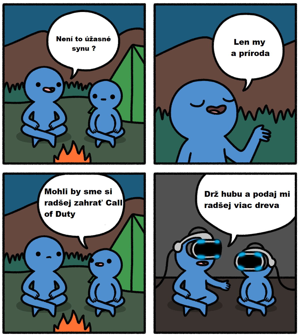 Ako trávi čas otec so  svojim synom