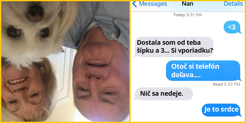 10 Obrázkov: SMSky od starých rodičov, pri ktorých zomrieš smiechom