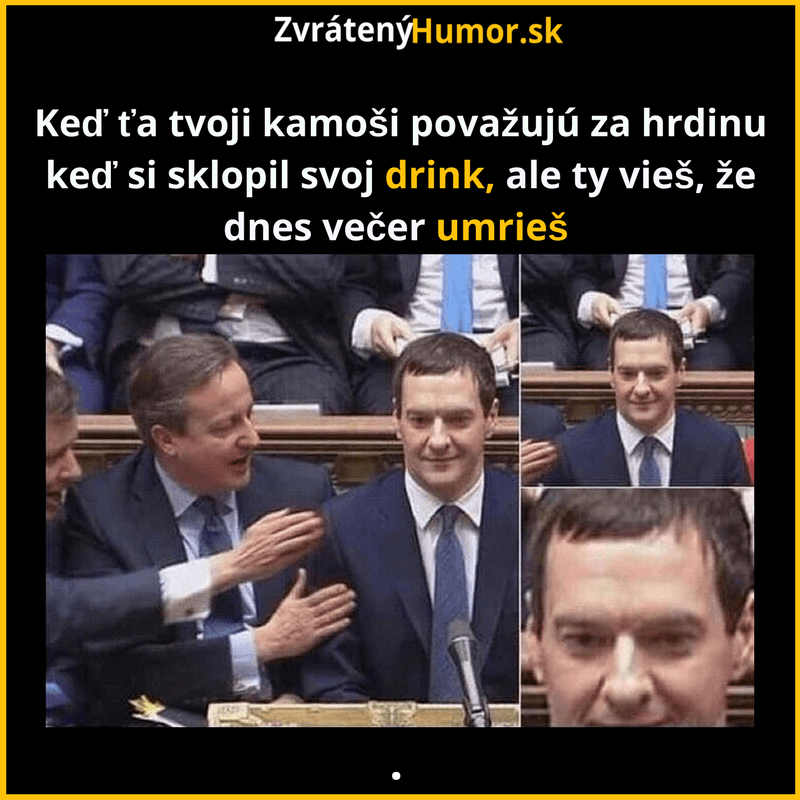 Vtedy si uvedomíš, že bude zle