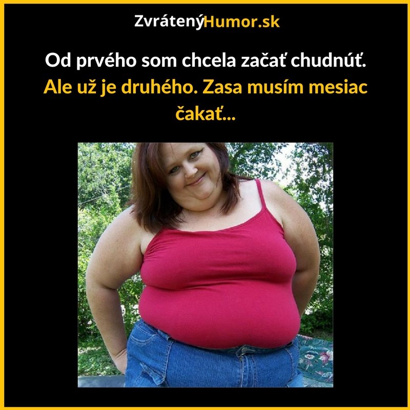 Chudnutie ako predsavzatie