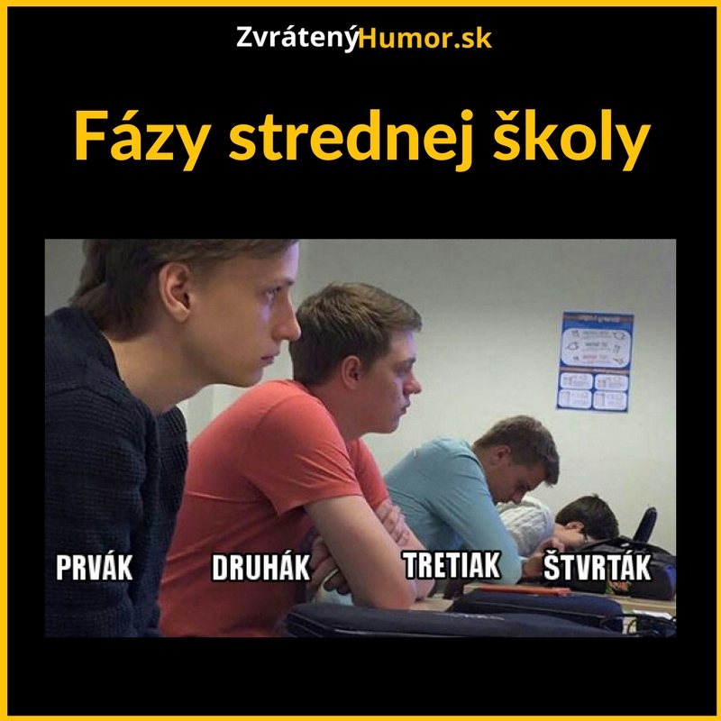 Život stredoškoláka