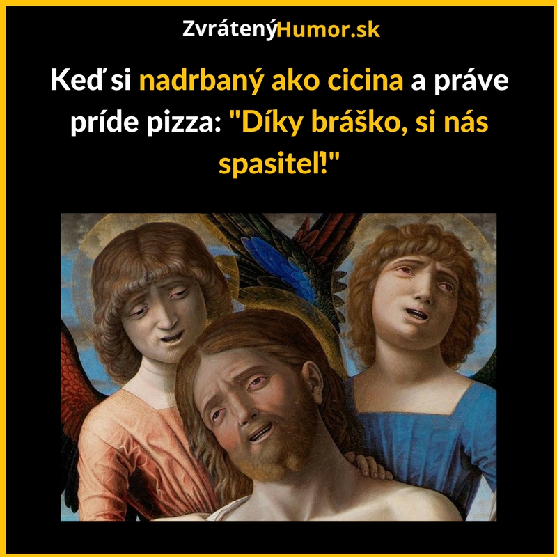 Prišla pizza!