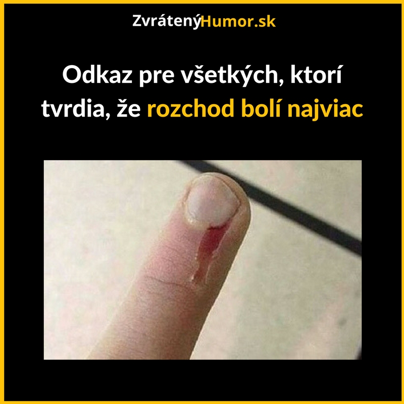 Skutočná bolesť