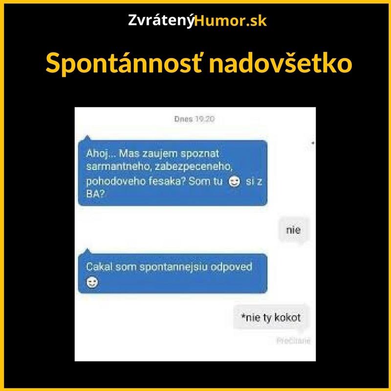 Hlavne spontánne