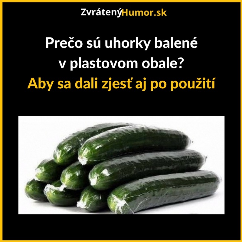 Multifunkčné uhorky