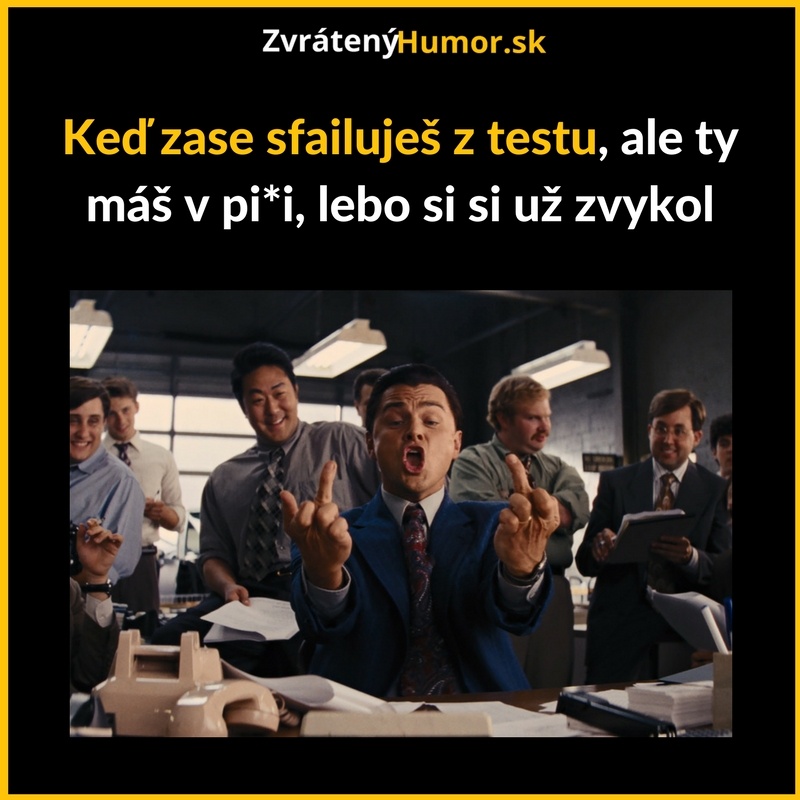 Zase fail testu