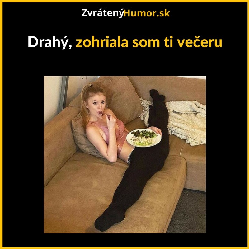 Večera je hotová!