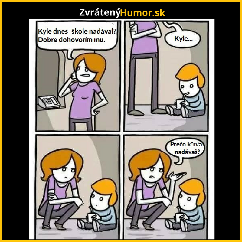 Prečo nadávaš?