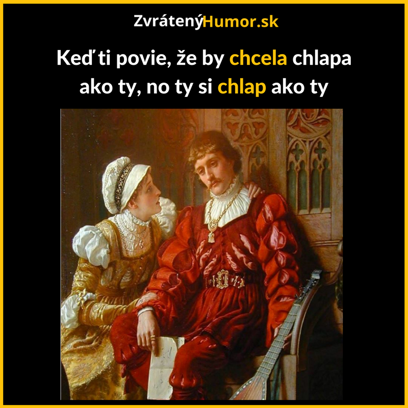 Nechápem čo chce…