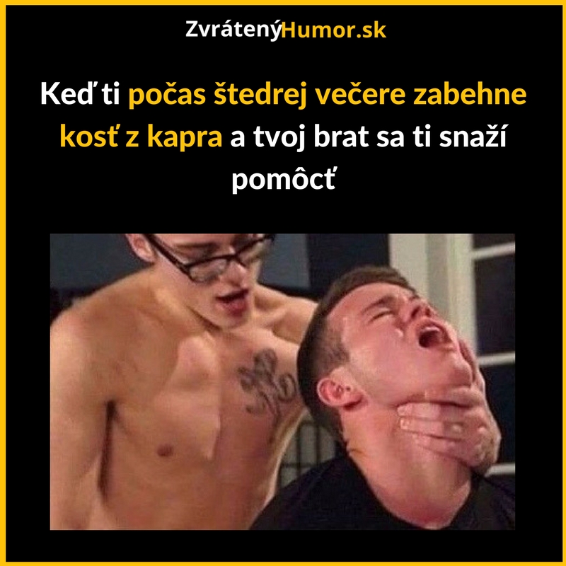 Pomóóóc, drhnem sa!