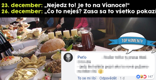 3 vianočné komenty