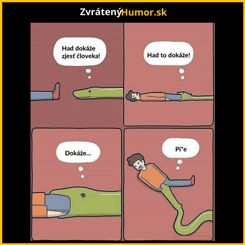 Hady to majú ťažké