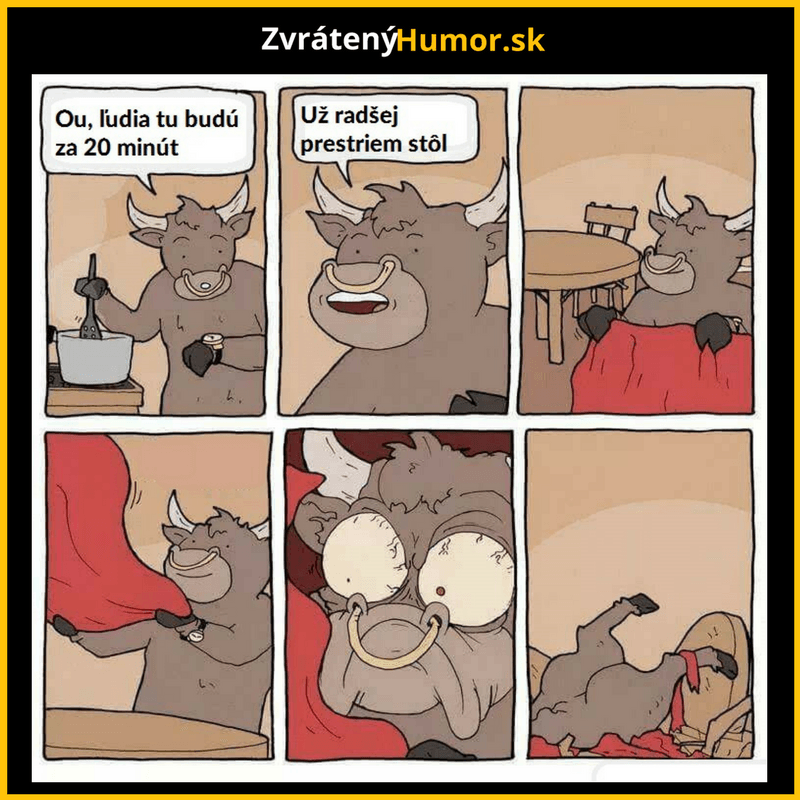 Chudák býk…