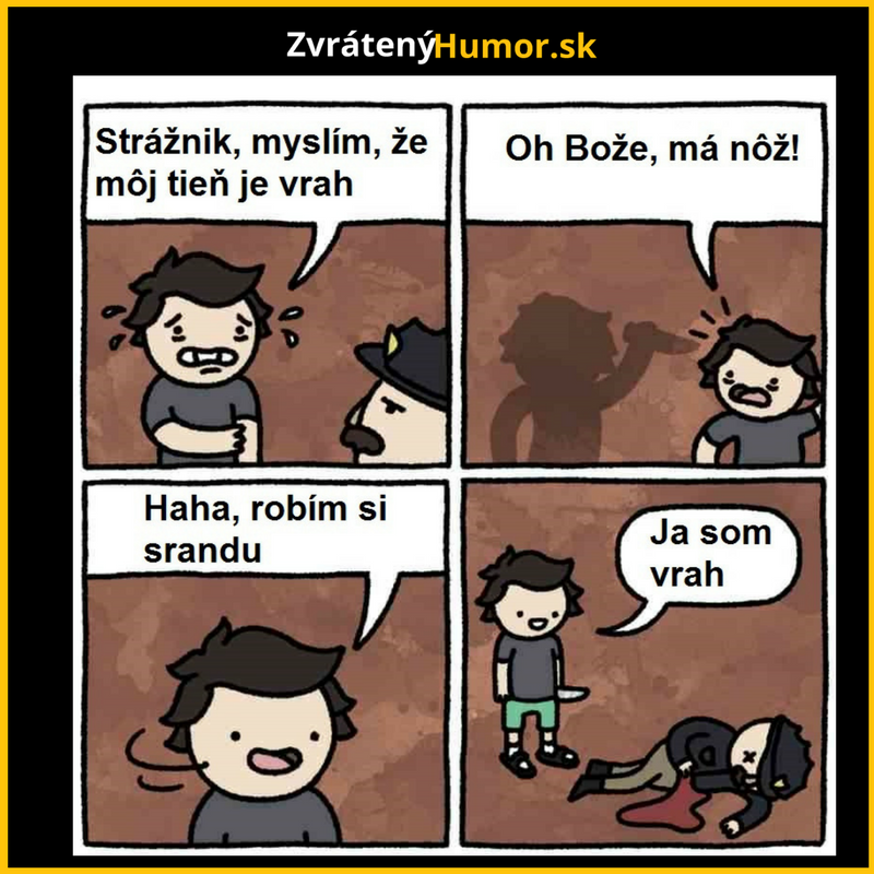 Som ja ale zábavný!