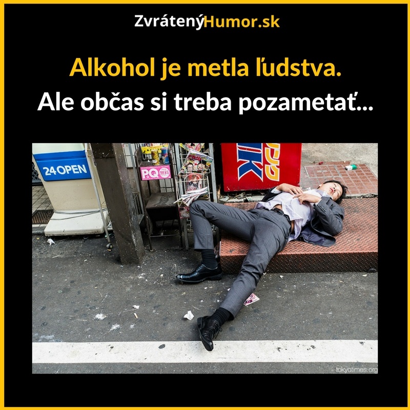 Zametať sa musí!